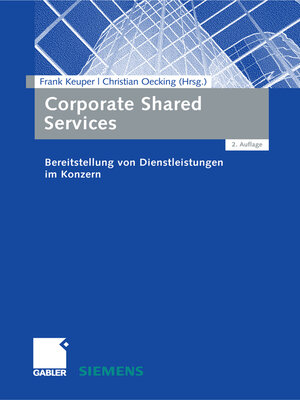 cover image of Corporate Shared Services